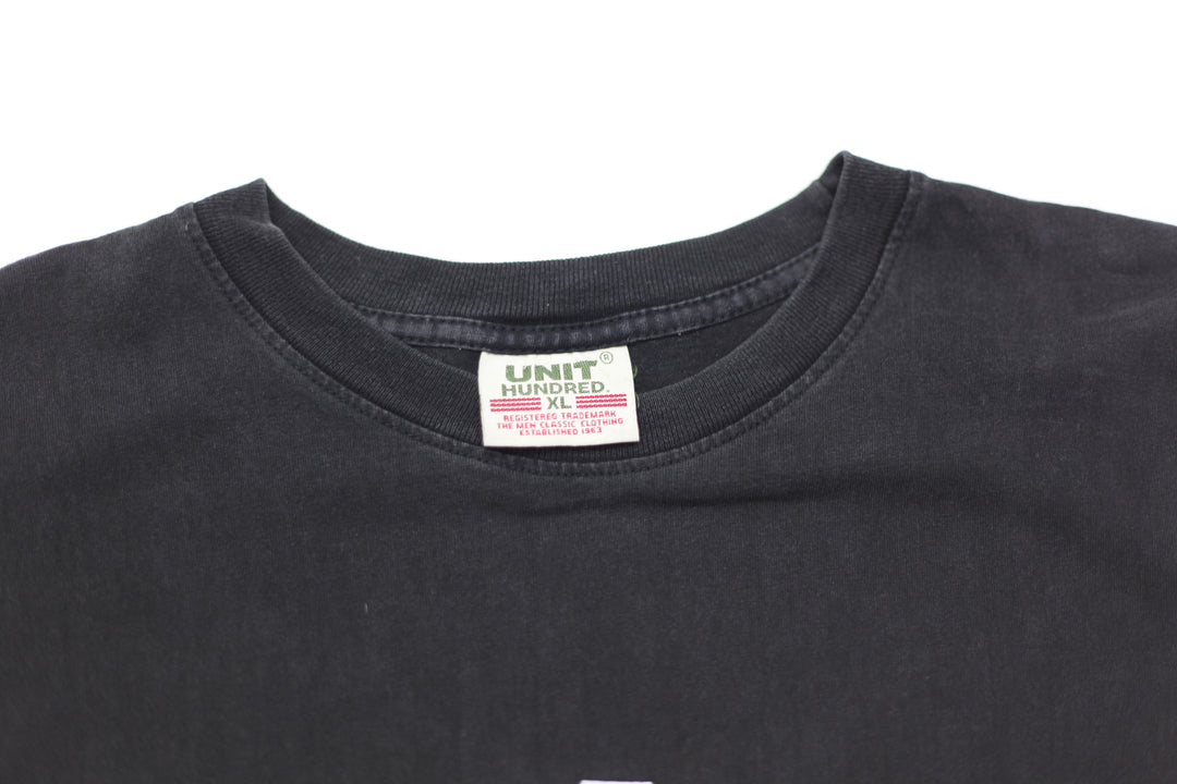Vintage Red Hot Chili Peppers Band T-Shirt Black Unit Hundred XL