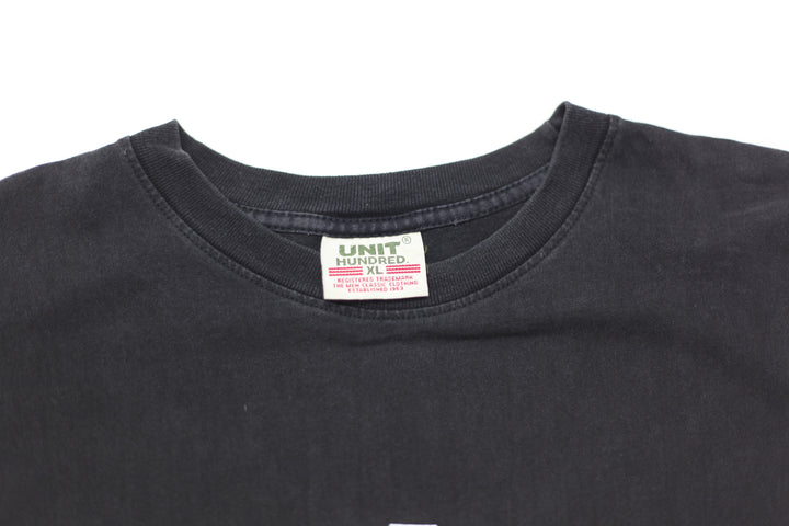Vintage Red Hot Chili Peppers Band T-Shirt Black Unit Hundred XL