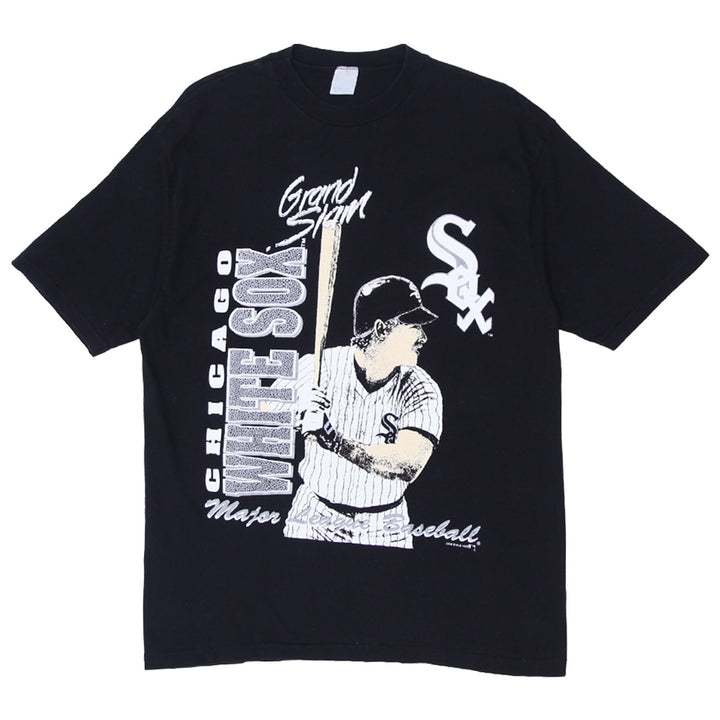 Vintage 1992 Chicago White Sox Grand Slam MLB T-Shirt Single Stitch, Black - Fashion Rerun Vintage Migration_T-Shirt