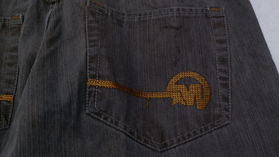 Y2K Mens Mecca USA Since Day One Wide leg Jeans