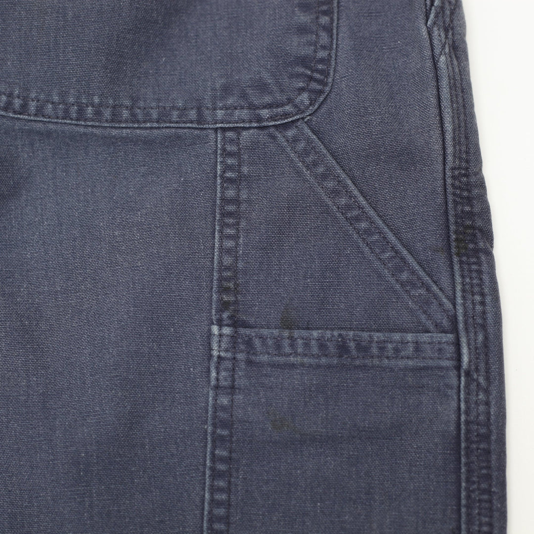 Mens Carhartt B11 Washed Duck Canvas Dungaree Work Pants Size 38/34