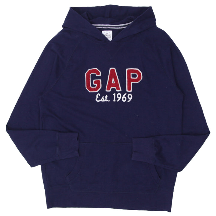 Mens GAP Pullover Hoodie Navy Blue - Fashion Rerun Vintage Migration_Sweaters