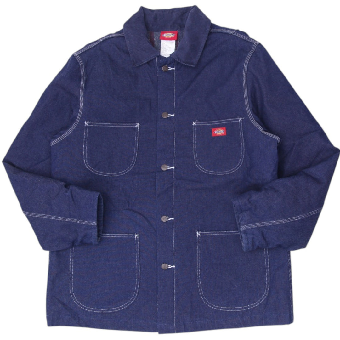 Vintage Dickies Blanket Lined Denim Chore Coat Jacket Size Large | Migration_Jackets WW Collection | Fashion Rerun