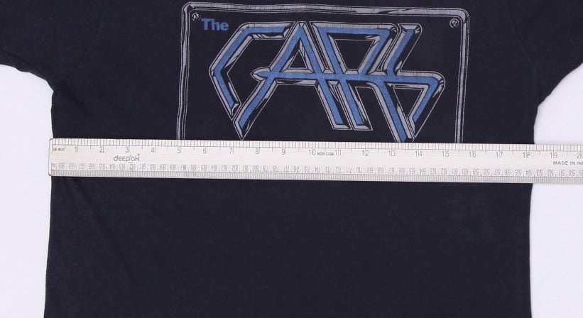 Vintage Ladies 1980 Cars "The Cars On The Road" Concert T-Shirt Black M | Migration_T-Shirts - Alternate View | Fashion Rerun