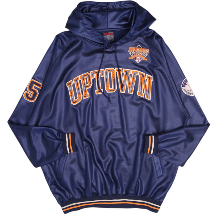 Vintage 90s FUBU Athletics Uptown Mesh Jersey Hoodie Size XL