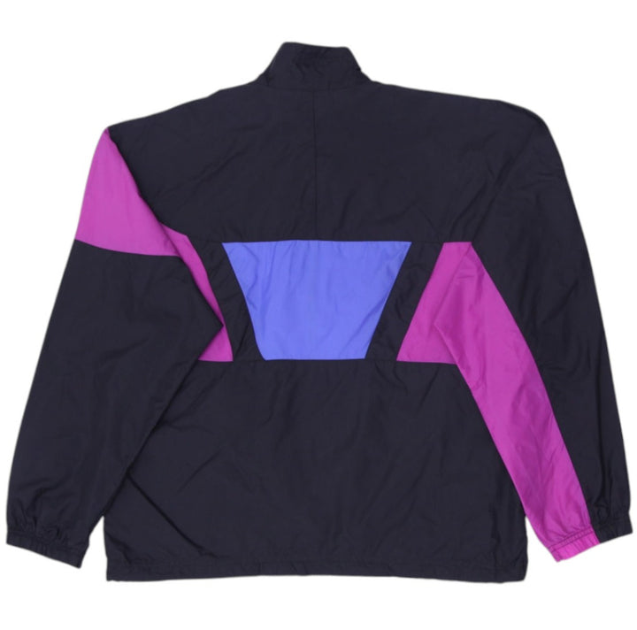 Vintage Ladies 90s Nike Gray Tag Windbreaker Jacket Size M | Migration_Jackets - Side View | Fashion Rerun