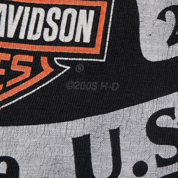 Vintage 2003 Harley Davidson Milwaukee 100th Anniversary T-Shirt