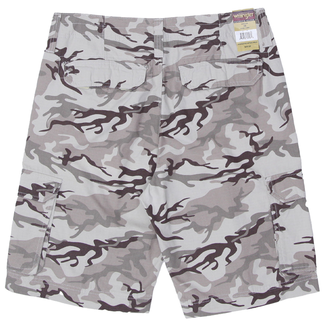 Mens Wrangler Camouflage Cargo Shorts - Fashion Rerun Vintage Migration_Shorts