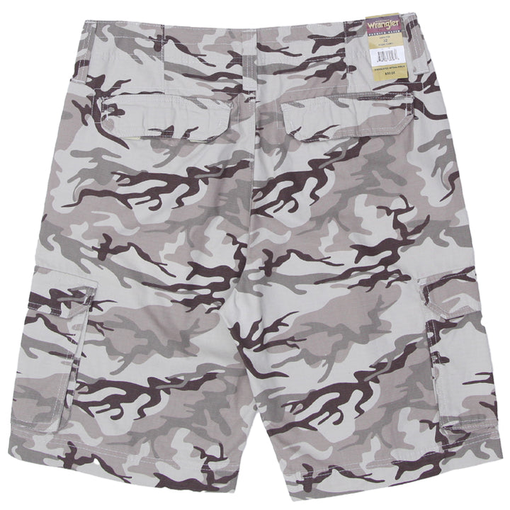 Mens Wrangler Camouflage Cargo Shorts - Fashion Rerun Vintage Migration_Shorts
