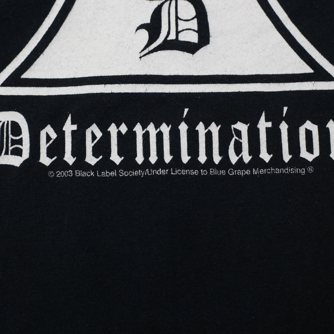 Mens Anvil Black Label Society Skull Graphic T-Shirt Size 2XL | Migration_T-Shirts - Detail View | Fashion Rerun