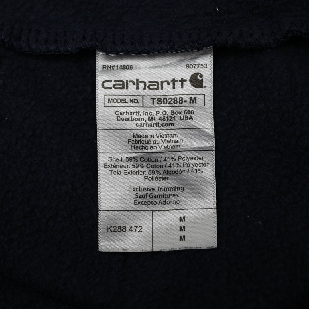 Mens Carhartt K288 Midweight Sleeve Pullover Hoodie Size M
