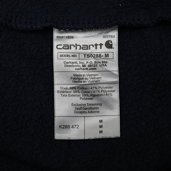 Mens Carhartt K288 Midweight Sleeve Pullover Hoodie Size M