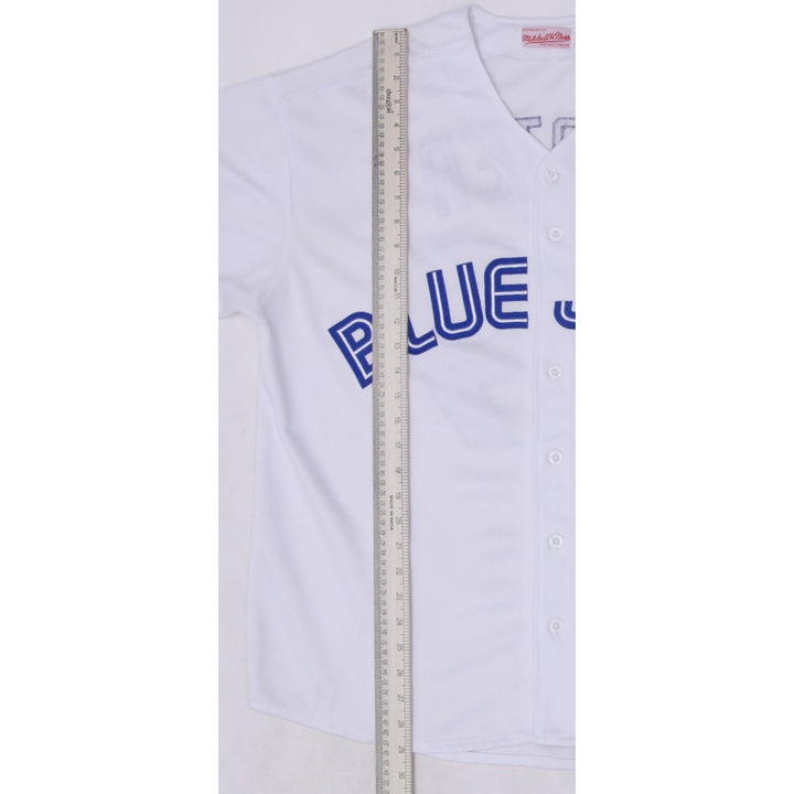 Vintage Mitchell & Ness Toronto Blue Jays Joe Carter 1993 World Series Jersey 52 | Migration_Jerseys - View 1 | Fashion Rerun