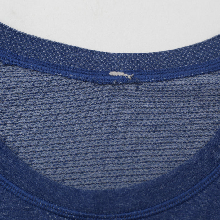 Mens Lululemon T-Shirt Blue Crew Neck Moisture Wicking Sportswear XL