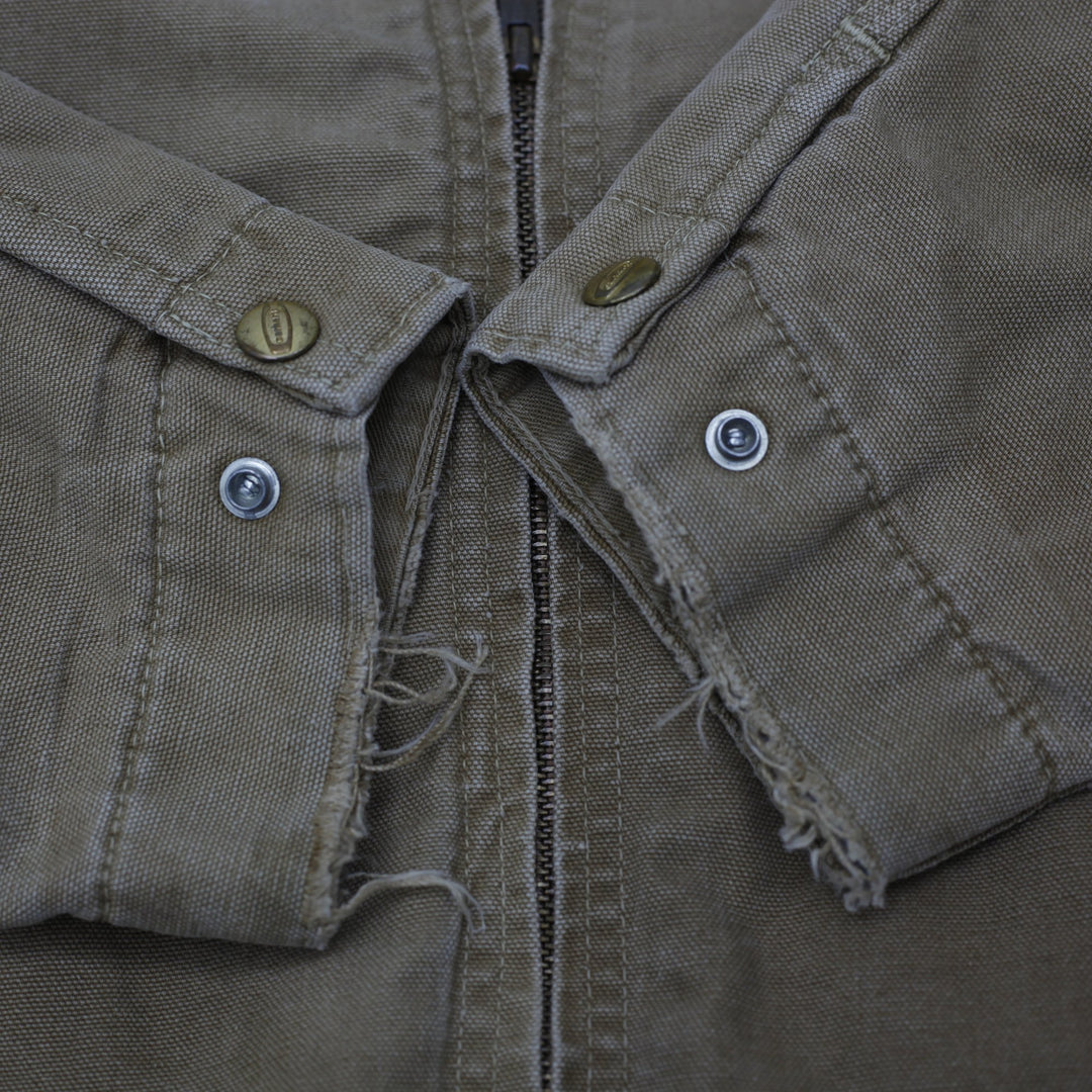 Vintage 1970’s Mens Tan Carhartt Detroit Jacket Size XL | Migration_Jackets WW Collection - Alternate View | Fashion Rerun