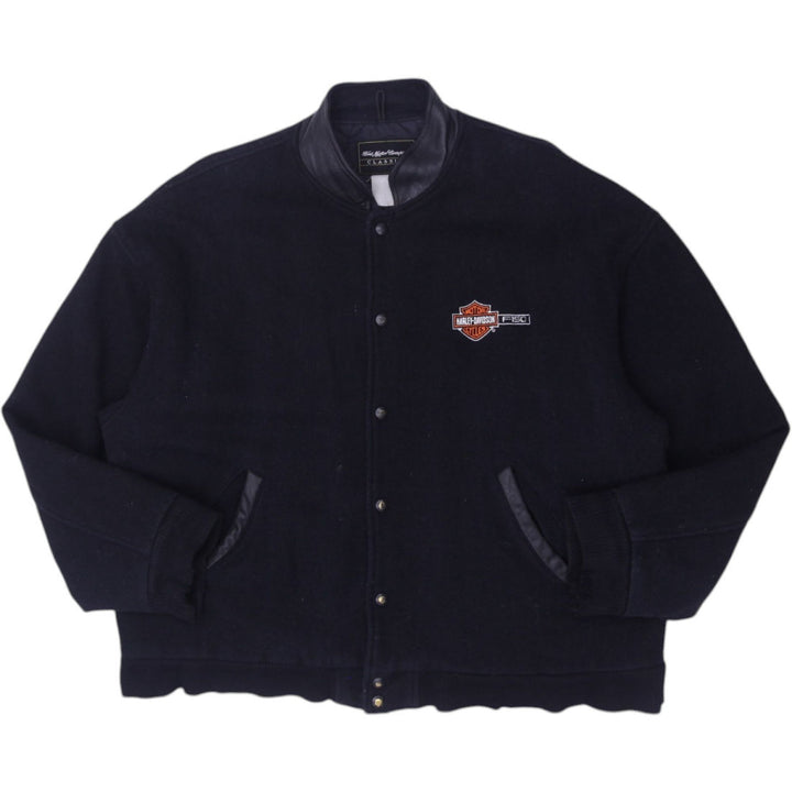 Vintage Harley-Davidson Ford F150 Collaboration Snap Button Wool Jacket | Migration_Jackets | Fashion Rerun