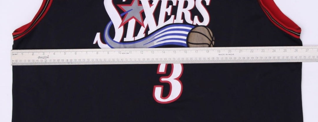 Vintage Champion Allen Iverson #3 Sixers NBA Basketball Jersey