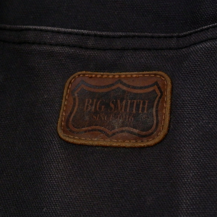 Vintage Big Smith Cotton Canvas Barn Chore Mens Farm Jacket | Migration_Jacket - Detail View | Fashion Rerun