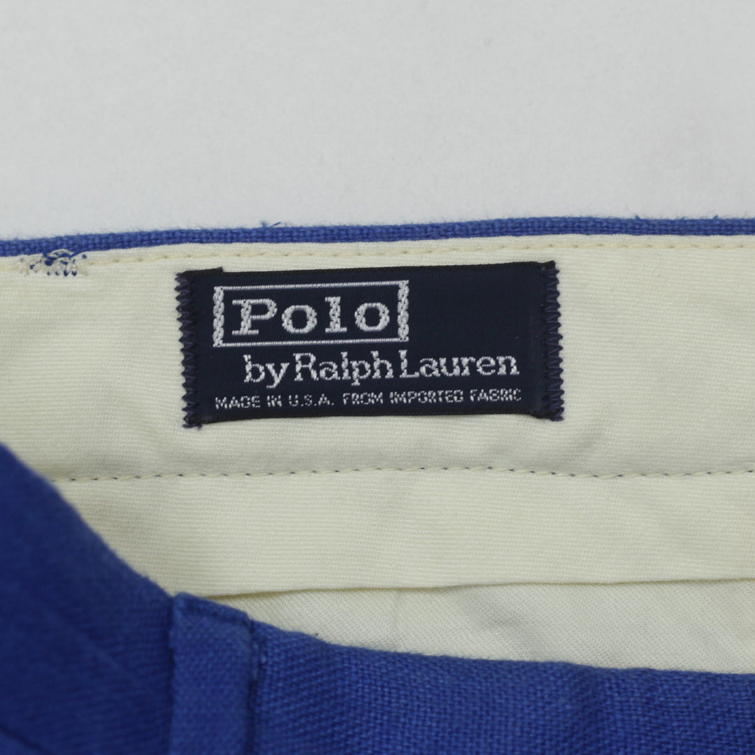 Vintage Polo by Ralph Lauren Linen Pants Made In USA - Fashion Rerun Vintage Migration_Pants