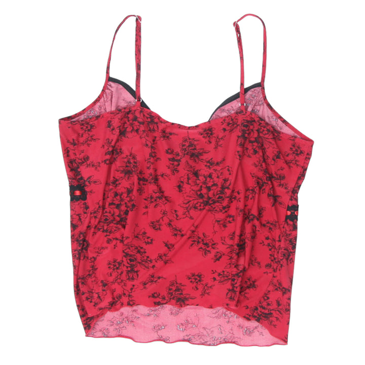 Y2K Strappy Floral Top