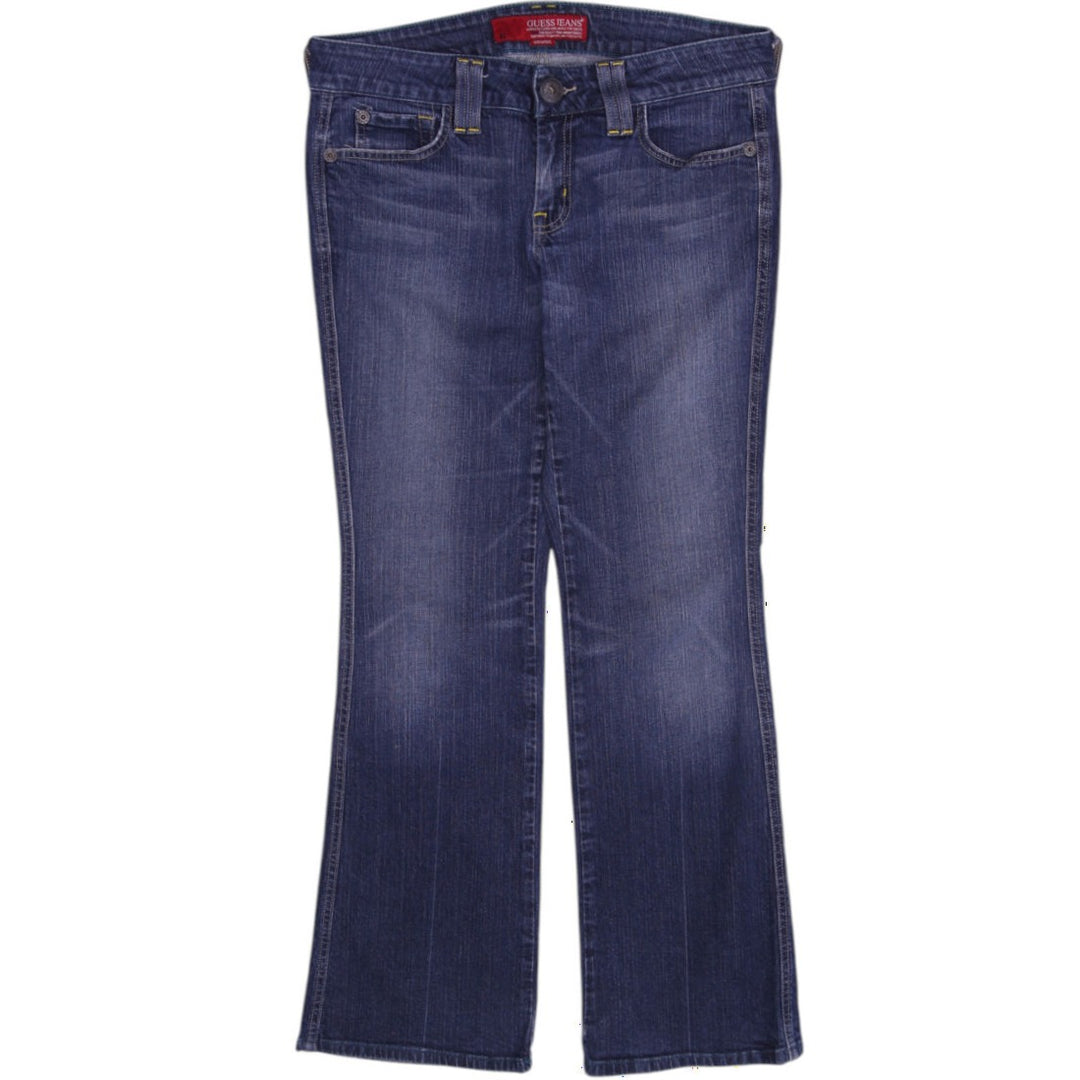 Y2K Ladies Guess Low Rise Bootcut Flare Jeans Size 31