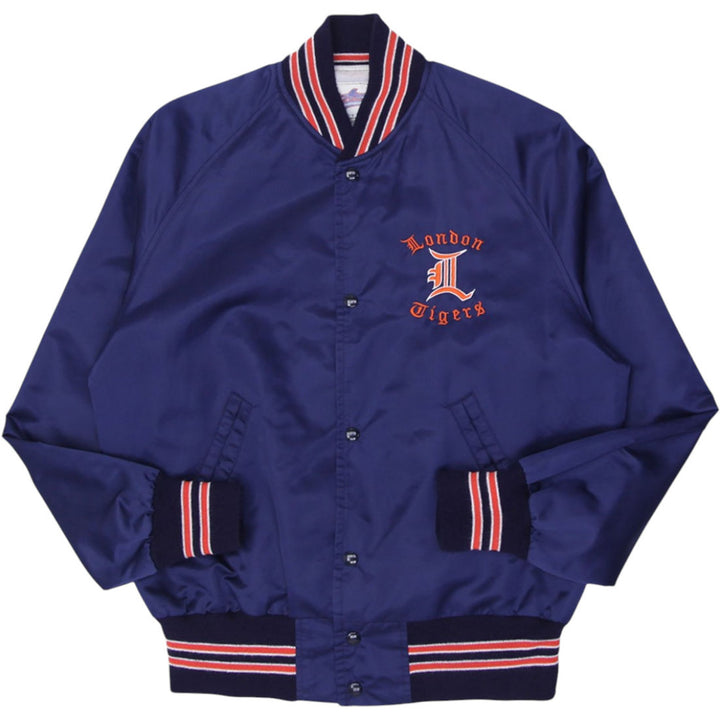 Vintage Arwil Sportswear London Tigers Bomber Button Jacket | Migration_Jackets UAENAT20 | Fashion Rerun