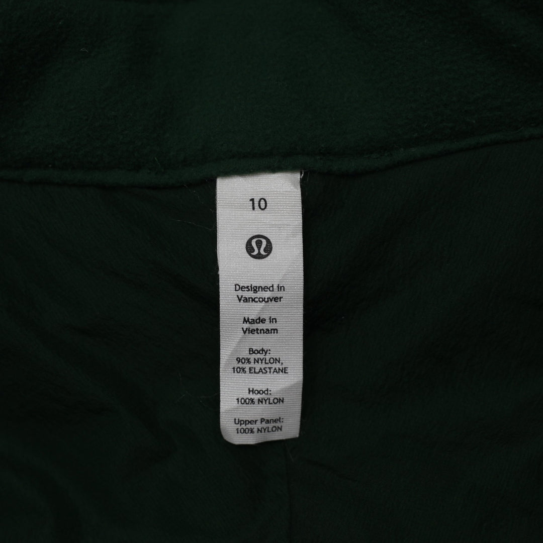 Ladies Lululemon Down For It All Hybrid Running Hooded Puffer Jacket Size 10