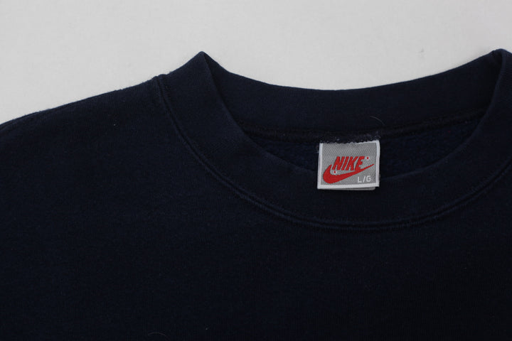 Vintage Nike Sweatshirt Crewneck Size L 80s 90s Embroidered - Fashion Rerun Vintage Migration_Sweaters