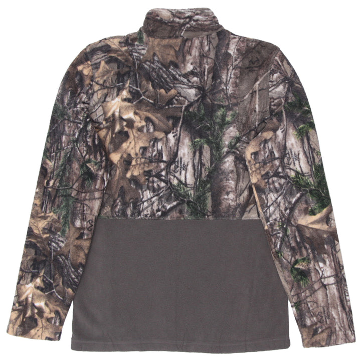 Mens Realtree Full Zip Forest Camo Fleece Jacket - Fashion Rerun Vintage Migration_Jacket