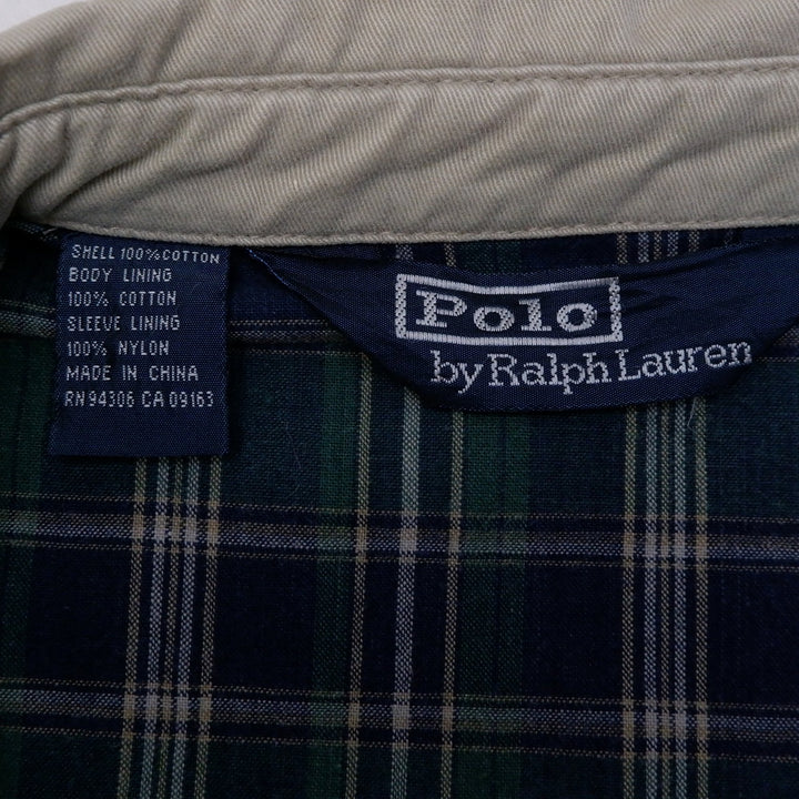 Vintage Mens Polo By Ralph Lauren Harrington Jacket
