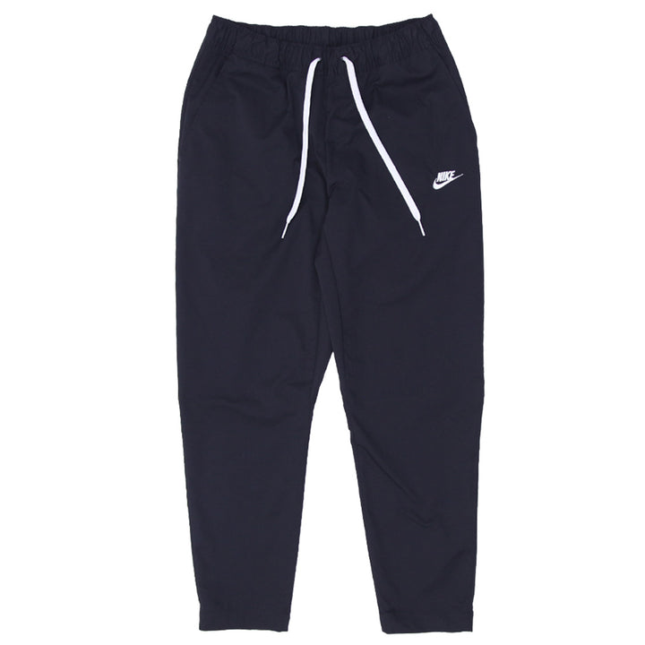 Mens Embroidered Nike Logo Black Pants