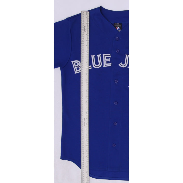 Mens Majestic Toronto Blue Jays Adam Lind 26 Jersey Made in USA Size S