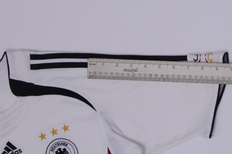 Mens Adidas Germany 2005-06 Home Football Jersey White World Cup 2006
