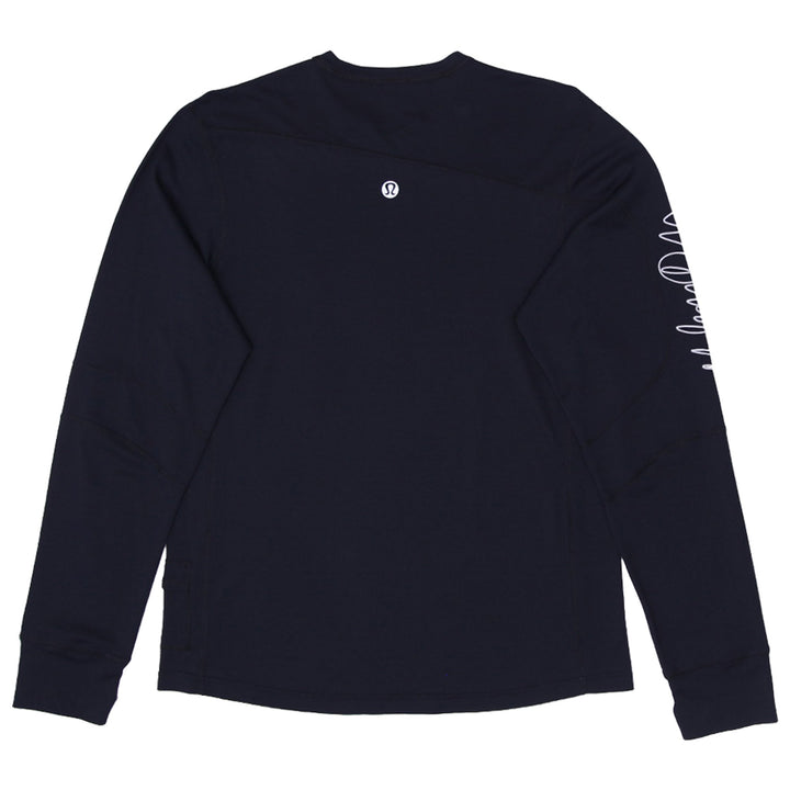 Mens Lululemon Long Sleeve Black Sports T-Shirt