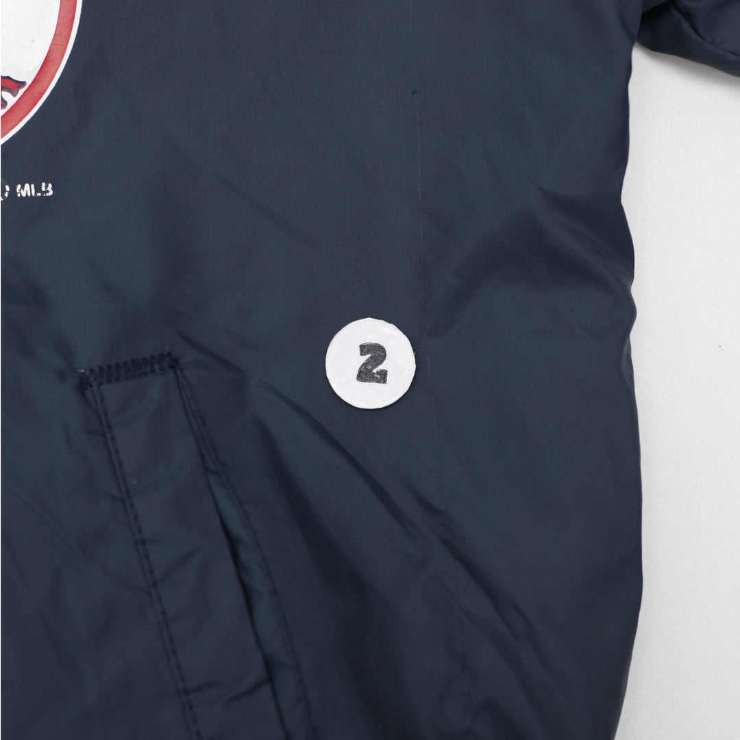 Vintage Chalk Line Boston Red Sox Varsity Jacket Navy Made In USA L | Migration_Jackets - View 6 | Fashion Rerun
