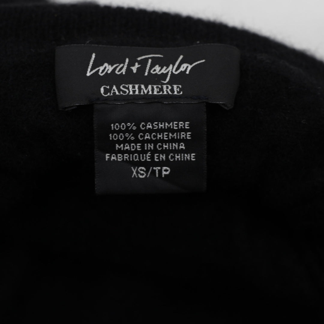 Ladies Lord & Taylor Turtleneck 100% Cashmere Sweater