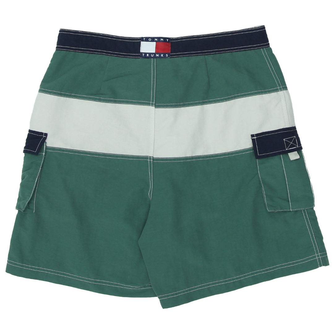 Vintage Tommy Hilfiger Cargo Swim Trunks Size Large - Fashion Rerun Vintage Migration_Shorts