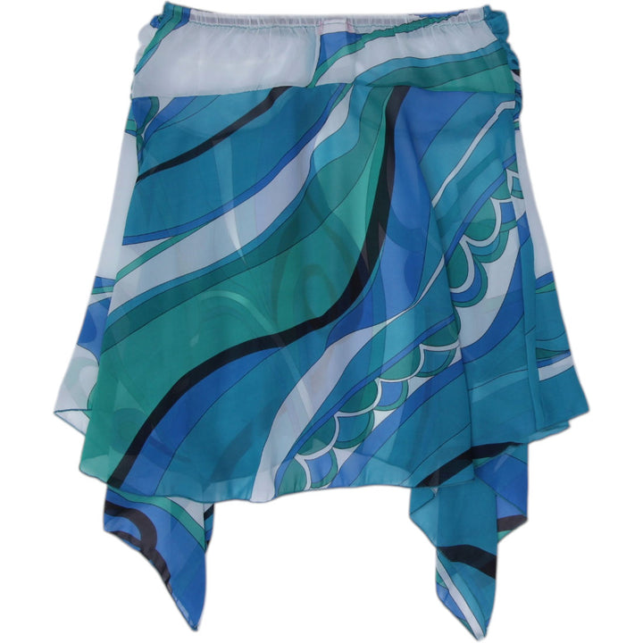 Y2K Ladies Abstract Pattern Lightweight tube Top Size M