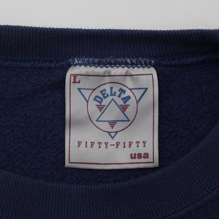 Vintage 90s Illinois Fighting Illini Chief Illiniwek Sweatshirt Size L