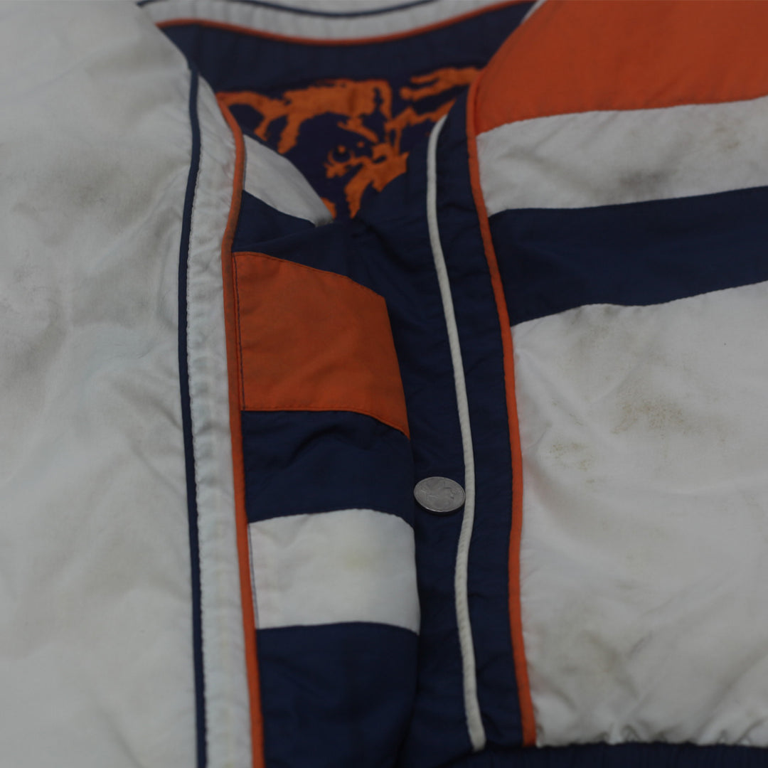 Vintage Chicago Bears Quilted Hooded Jacket-Official Fan Sportswear XXL - Fashion Rerun Vintage Migration_Jacket