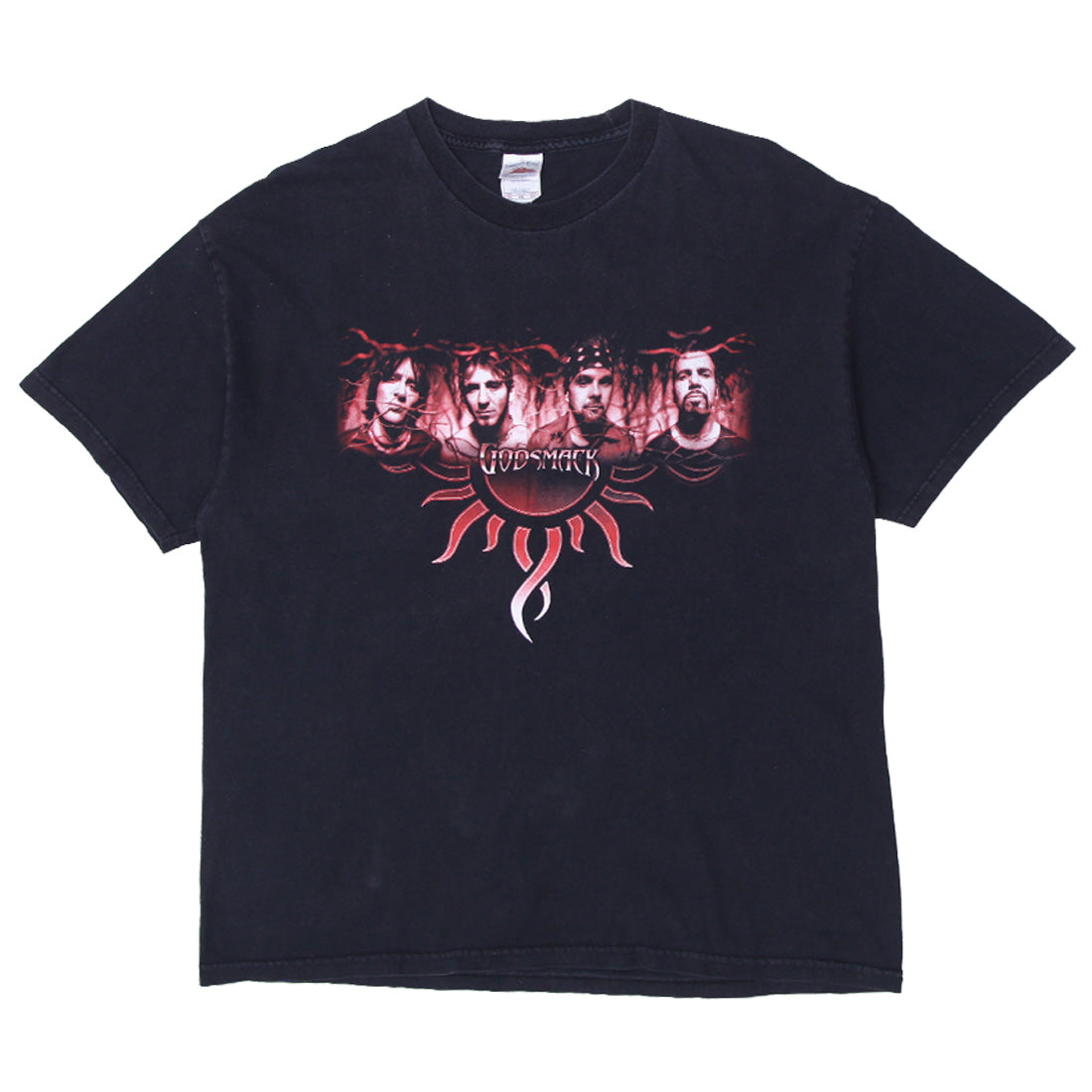 Shop 2004 Vintage Aerosmith Tour Band T-Shirt Black Tennessee