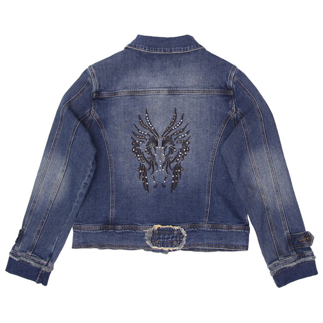 Y2K Ladies Side Street Denim Jacket