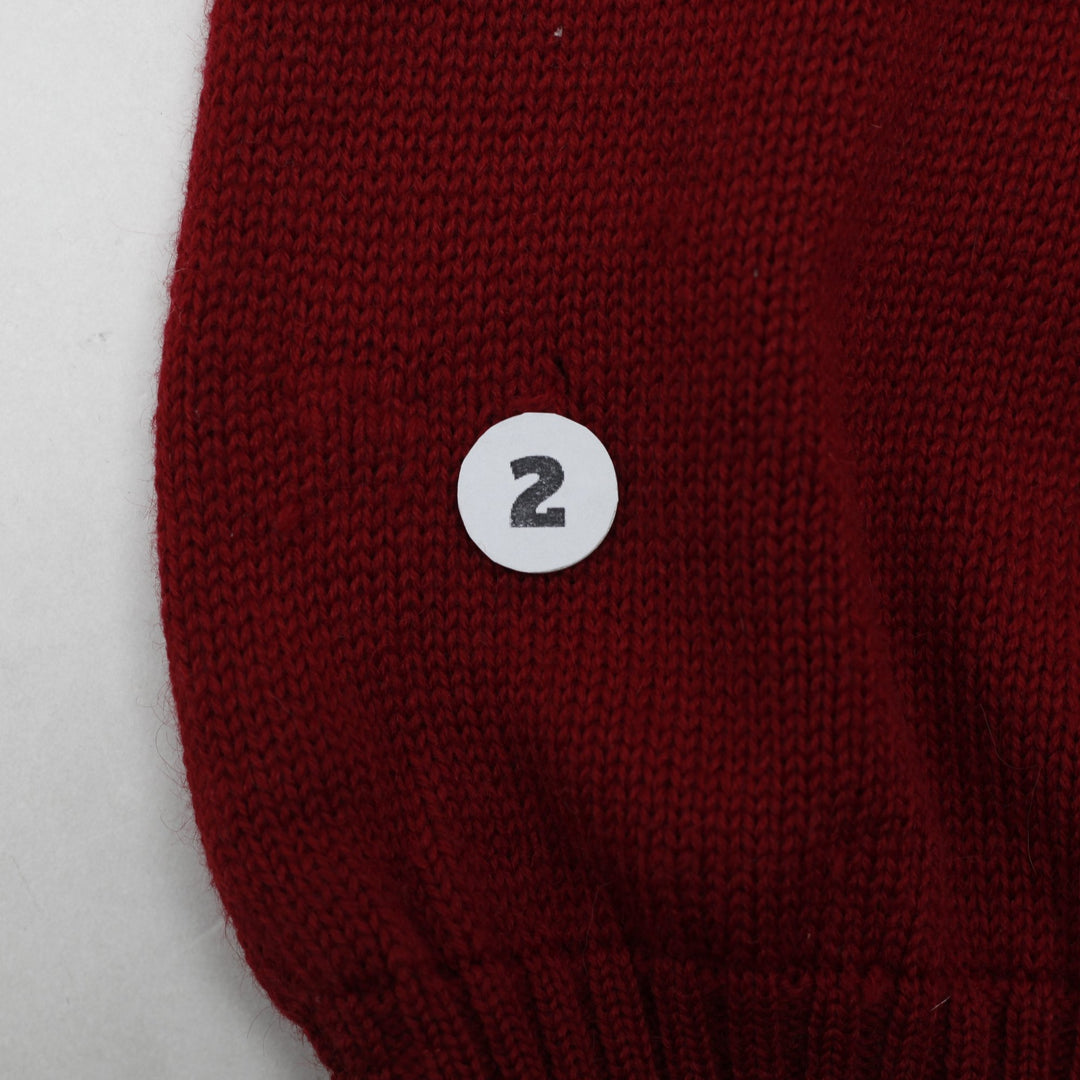 Vintage 80s University of Wisconsin Letterman's Sweater Made in USA Size L | Migration_Jumper & Knitwear - Al | Fashion Rerun
