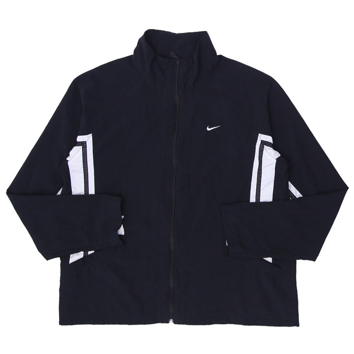 Ladies Embroidered Nike Logo Full Zip Jacket