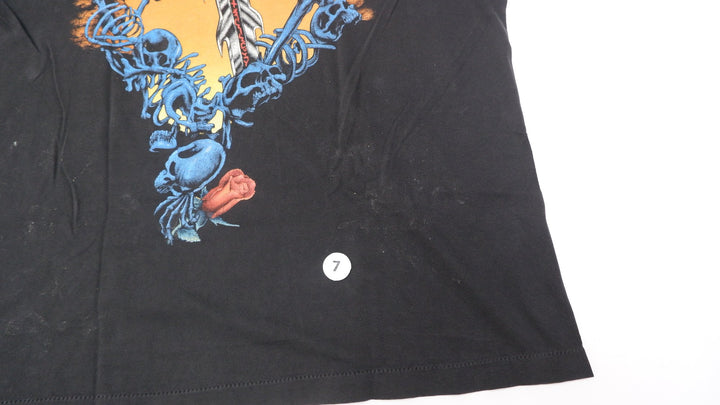 Vintage 1997 Megadeth Faded Band T-Shirt Single Stitch