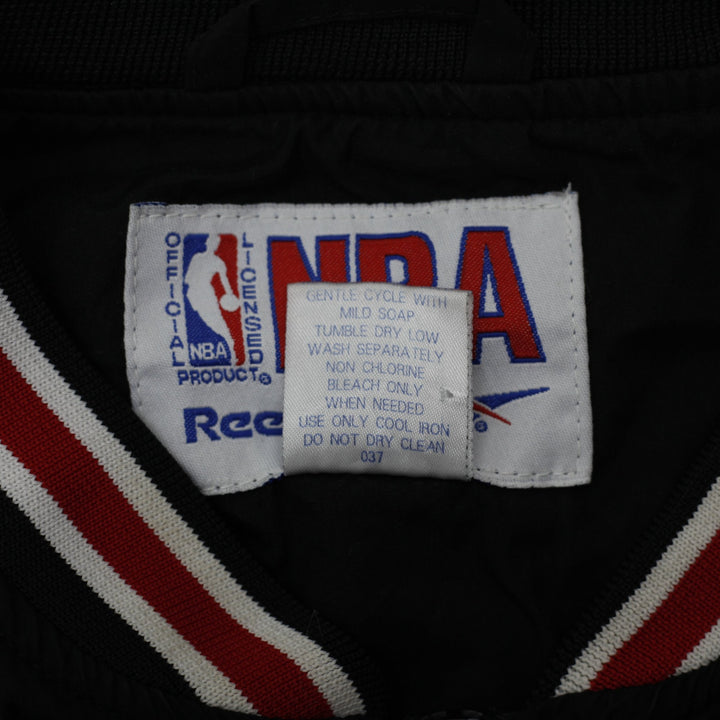 Vintage 90s Chicago Bulls NBA Stitched Pullover 1/4 Zip Jacket Size XL | Migration_Jackets - Detail View | Fashion Rerun