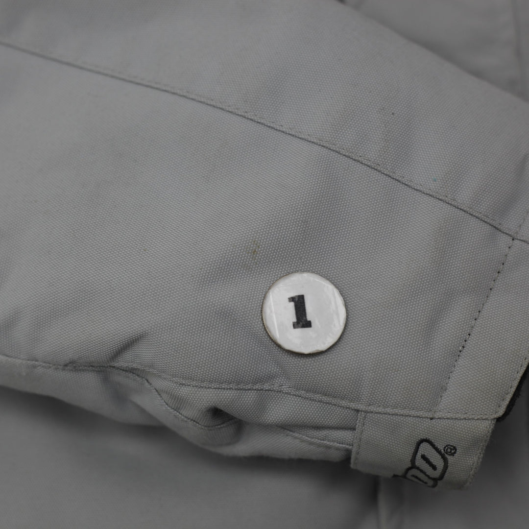 Vintage Ski-Doo Snowmobile Jacket Padded Insulated R.P.M. BRP Grey White Red M | Migration_Jackets - Alternat | Fashion Rerun
