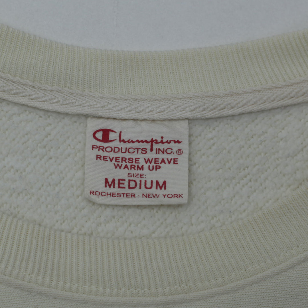 Vintage Champion Reverse Weave Warm Up Sweatshirt-Triple Logo Size Medium - Fashion Rerun Vintage Migration_Sweaters