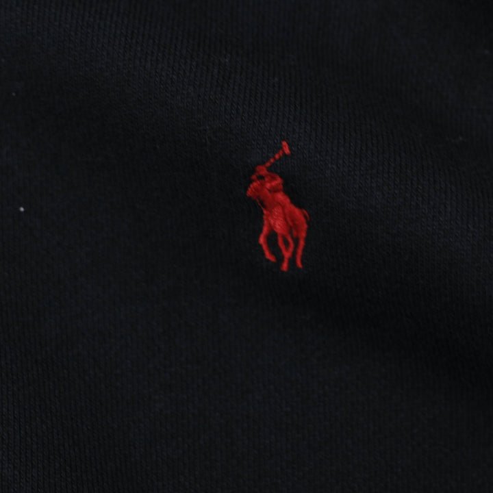 Mens Polo Ralph Lauren Hoodie Black Full Zip Classic Logo | Migration_Hoodies - Detail View | Fashion Rerun