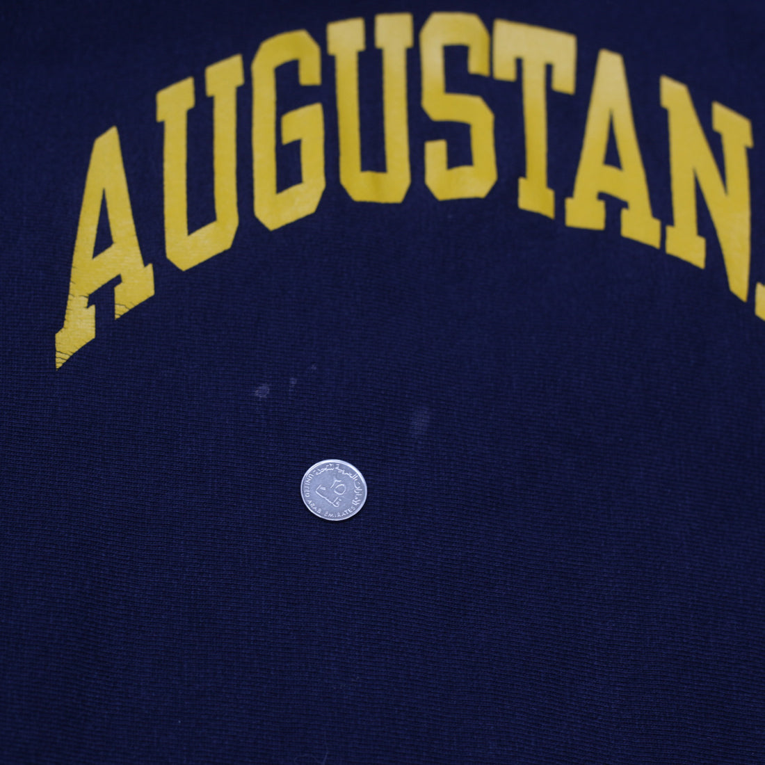 トップス 90s Champion AUGUSTANA REVERSE WEAVE Shop Vintage 90's Champion Reverse Weave Augustana Navy Sweatshirt